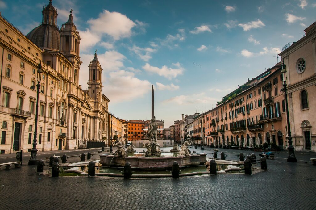 Vista piazza Navona